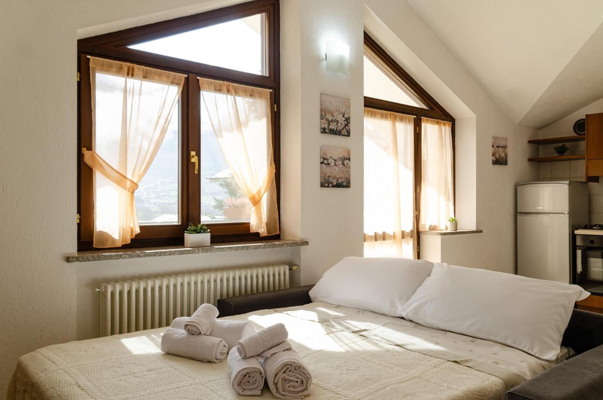 Sarre Skyline Apartment - Relax In Valle D'אאוסטה מראה חיצוני תמונה